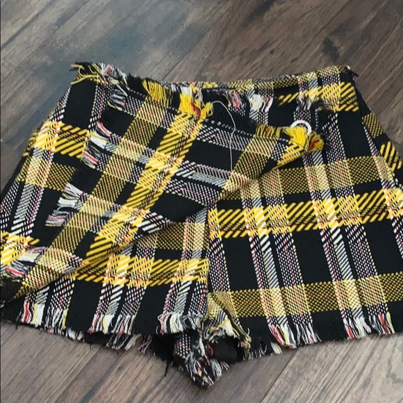 Plaid skirt/shorts size S, brand: bershka - Picture 2 of 4